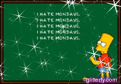 Bart Simpson Monday