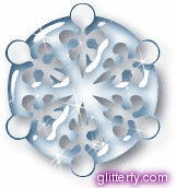 Blue Snowflake