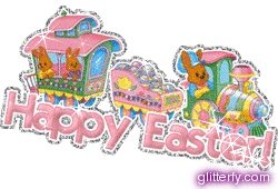 Happy Easter train